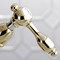 Kingston Brass Tudor 2-Handle Bathroom Faucet W/Brass Pop-Up & Cover Plate, Brass KS1432TAL - alternate 2
